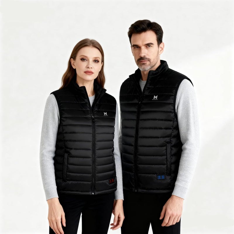 MRAWARM Heated Vest, Lightweight Electric Heated Vest for Men Women wiht 6 Heating Zone and 3 Temperature - Image 2